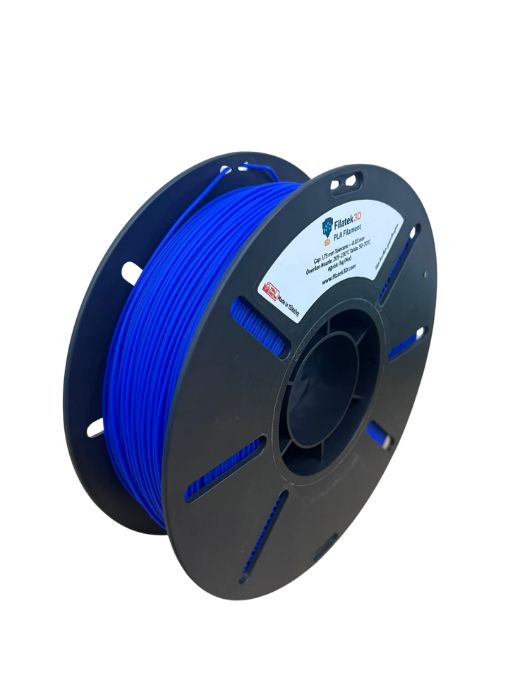FİLATEK3D Mavi Pla+ Filament, 1 Kg, Ams Uyumludur, 1.75 mm