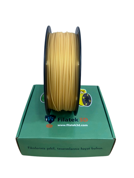 FİLATEK3D Buğday Rengi Pla Filament, 1 Kg, Ams Uyumludur, 1.75 mm