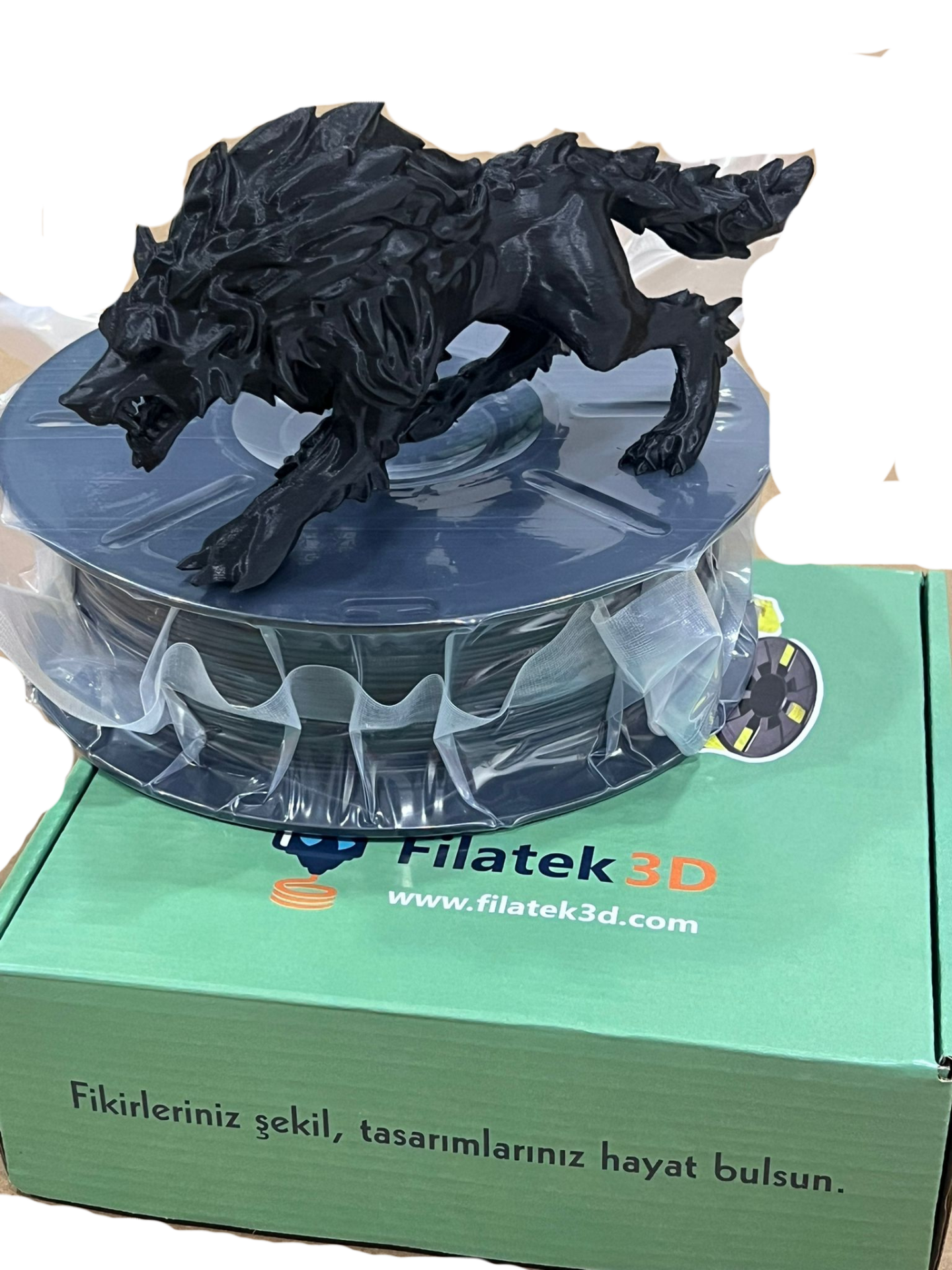 Filatek3D Siyah Tough  Pla+ Filament, 1 Kg, Ams Uyumludur, 1.75 mm