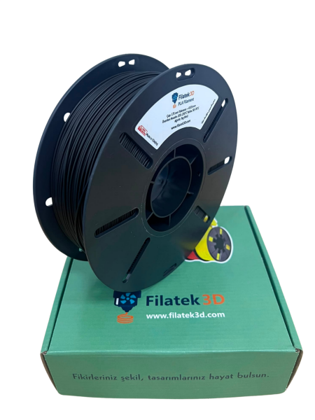 Filatek3D Siyah Tough  Pla+ Filament, 1 Kg, Ams Uyumludur, 1.75 mm