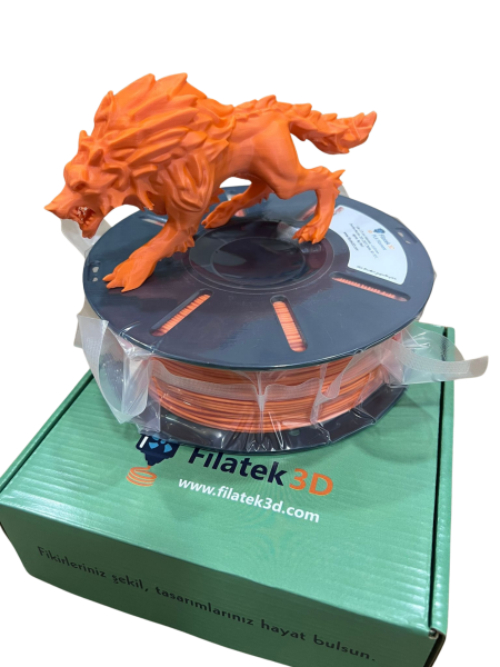 Filatek3D Turuncu Tough Pla+ Filament, 1 Kg, Ams Uyumludur, 1.75 mm