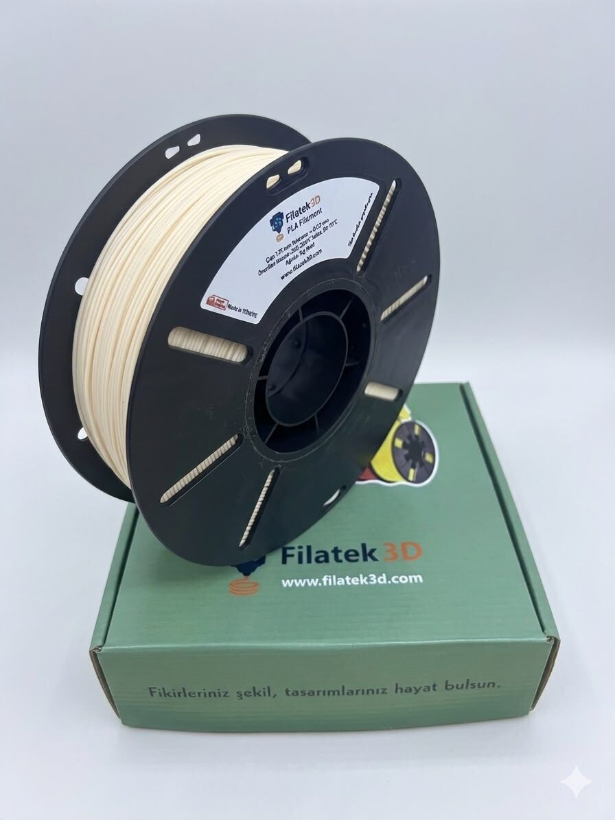 FİLATEK3D Ten rengi Pla+  Filament, 1 Kg, Ams Uyumludur, 1.75 mm