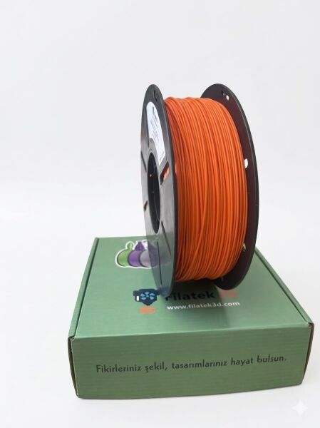 Filatek3D Turuncu Pla + Filament, 1 Kg, Ams Uyumludur, 1.75 mm