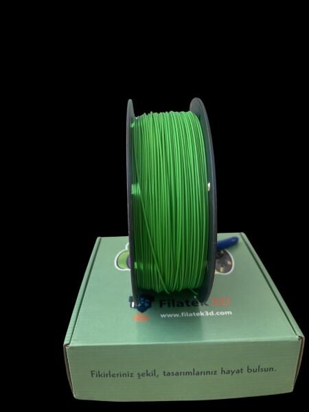 Filatek3D Yeşil  Pla+ Filament, 1 Kg, Ams Uyumludur, 1.75 mm