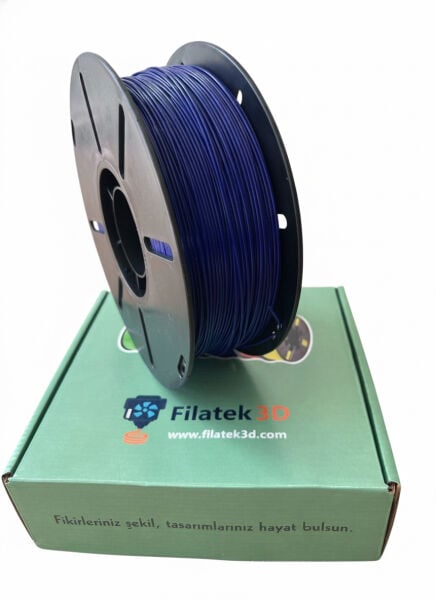 Filatek3D Safir Mavi Hyper Pla Filament, 3D yazıcı Profesyonel Baskı, Ams Uyumlu, 1.75 mm,1 Kg