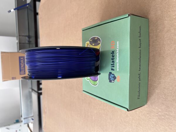 Filatek3D Safir Mavi Hyper Pla Filament, 3D yazıcı Profesyonel Baskı, Ams Uyumlu, 1.75 mm,1 Kg