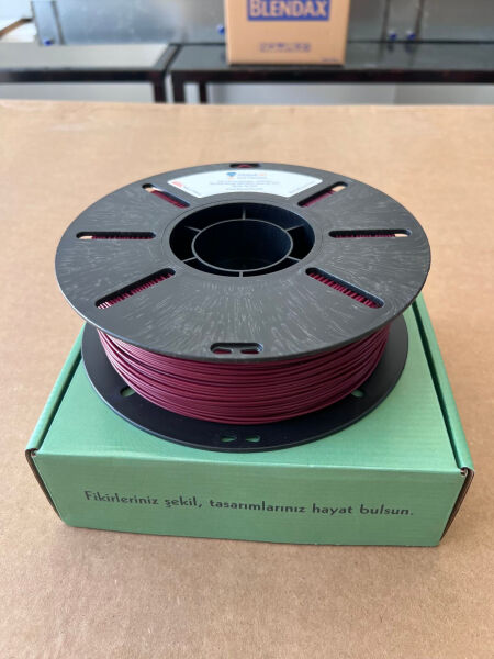 Filatek3D Vişne Çürüğü Pla + Filament, 1 Kg, Profesyonel 3D baskı kalitesi,Ams Uyumludur, 1.75 mm