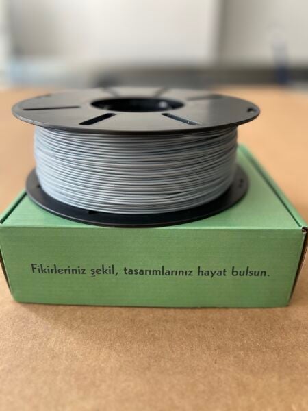 Filatek3D Gri Hyper Pla Filament, 3D yazıcı Profesyonel Baskı, Ams Uyumlu, 1.75 mm,1 Kg