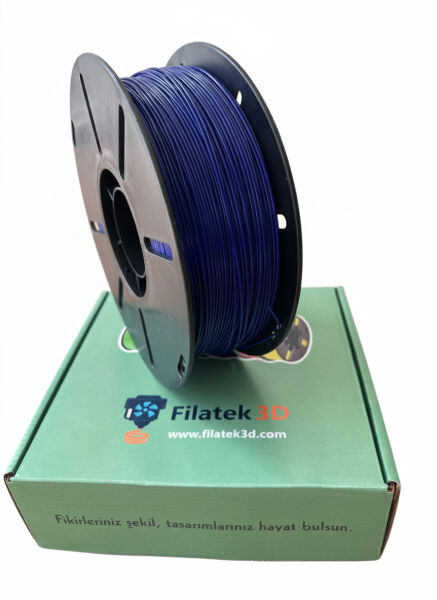 Filatek3D Safir Mavi PLA+ Filament, 3D yazıcı Profesyonel Baskı, Ams Uyumlu, 1.75 mm,1 Kg