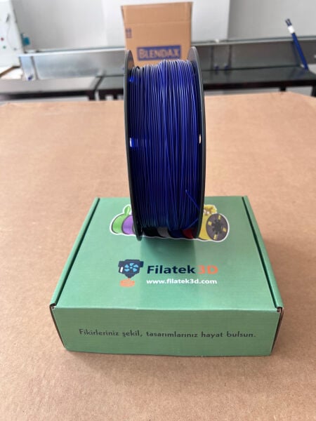 Filatek3D Safir Mavi PLA+ Filament, 3D yazıcı Profesyonel Baskı, Ams Uyumlu, 1.75 mm,1 Kg