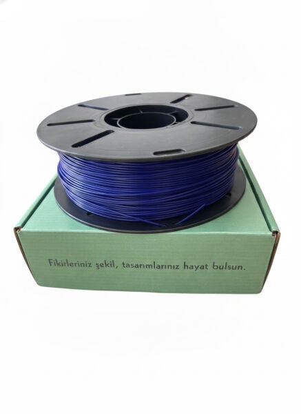 Filatek3D Safir Mavi PLA+ Filament, 3D yazıcı Profesyonel Baskı, Ams Uyumlu, 1.75 mm,1 Kg