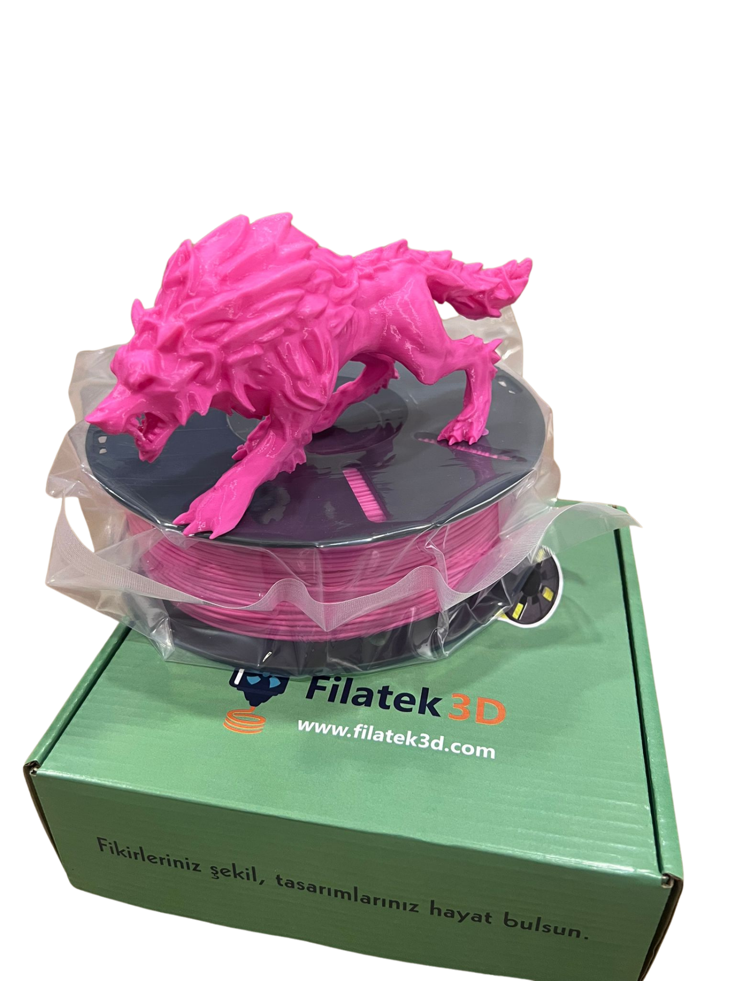 FİLATEK3D Pembe PLA + Filament, 1 Kg, Ams Uyumludur, 1.75 mm(Kopya)