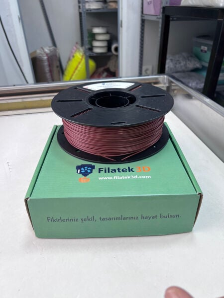 Filatek3D Bronz  Hyper Pla Filament, 3D yazıcı Profesyonel Baskı, Ams Uyumlu, 1.75 mm,1 Kg