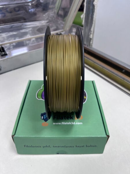 Filatek3D Gold  Hyper Pla Filament, 3D yazıcı Profesyonel Baskı, Ams Uyumlu, 1.75 mm,1 Kg